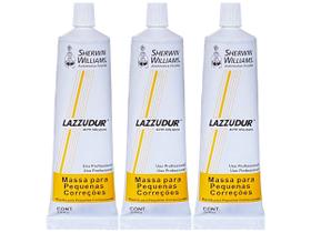 Kit Massa Para Pequenas Correções Lazzudur Sherwin Williams 200G 3 Unidades Reparo Imperfeições Auto Kit Massa Para Pequenas Correções Lazzudur Sherwin Williams 200G 3 Unidades Reparo Imperfeições Auto
