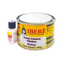 Kit Massa Plastica Ibere 400g + Catalisador Granito Marmore Porcelanato