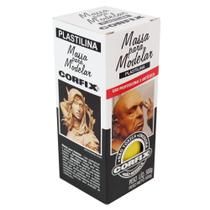 Kit Massa Plastilina Corfix 500g 308 Amarelo Ouro 2 Unidades