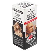 Kit Massa Plastilina Corfix 500g 313 Vermelho Fogo 2 Uni