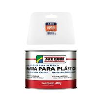 Kit massa poliester para plástico + espatula