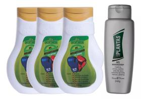 Kit Massageador Alívio para Dor Muscular: 3 Gel Nocauteador + 1 Gel Massageador 7 Plantas Kit Massageador Alívio para Dor Muscular: 3 Gel Nocauteador + 1 Gel Massageador 7 Plantas