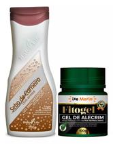 Kit Massageador Combate a Dor Muscular: Gel Sebo de Carneiro + Gel de Alecrim Ultra Refrescante Fitogel