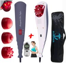 Kit Massageador Elétrico com Infravermelho + Aparelho para Fisioterapia Kit Massageador Elétrico com Infravermelho + Aparelho para Fisioterapia