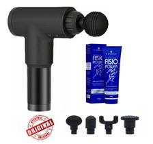 Kit Massageador Elétrico Relaxamento Muscular + Fisiopower