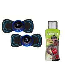 Kit Massageador Eletrico + Sebo de Carneiro Combate a Dores Musculares Alivio