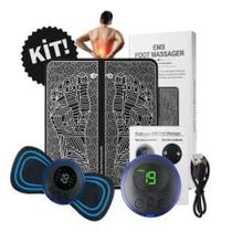 Kit massageador ems - relaxe e revitalize seus músculos!