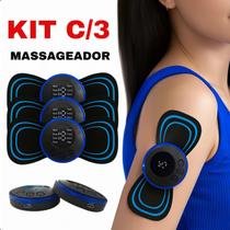 KIT Massageador Inteligente para Alívio de Dores Musculares e Fadiga