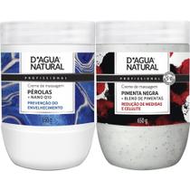 Kit massagem redutora e emoliente nano q10 + pimenta negra