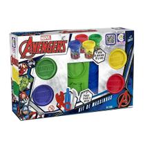 Kit Massinha Avengers Plaquinhas - Cotiplás