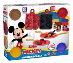 Kit Massinha Brinquedo Churrasco do Mickey