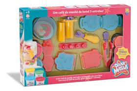 Kit Massinha Café Da Manhã Acessórios Divermassa Divertoys