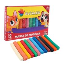 Kit Massinha Colorida para Modelar com 12 Cores 130g Aprendizado Kit Massinha Colorida para Modelar com 12 Cores 130g Aprendizado
