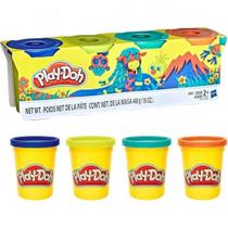 Kit Massinha com 4 Potes Play Doh - Hasbro B5517