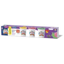 Kit massinha de modelar - 6 potinhos sortidos