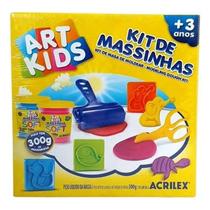 Kit Massinha de Modelar Art Kids Carimbos 40007 - Acrilex