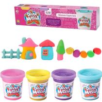 Kit Massinha de Modelar Colorida Infantil Varias Cores