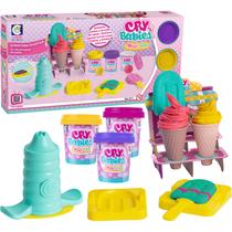 Kit Massinha De Modelar Cry Babies Magic Tears Sorveteria Divertida Com Acessórios Coloridos - Cotiplás