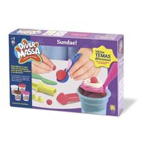 Kit Massinha De Modelar - Diver Massa - Sundae - Divertoys