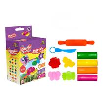 Kit Massinha de Modelar Divertida Insetos 10pcs Art Brink Kit Massinha de Modelar Divertida Insetos 10pcs Art Brink