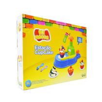 Kit Massinha de Modelar Estação CupCake Sunny - 3000 Kit Massinha de Modelar Estação CupCake Sunny - 3000
