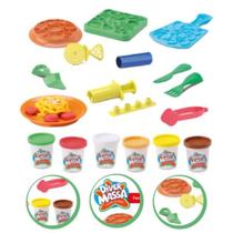 kit Massinha De Modelar Fazendo Massas com Forminhas Divertoys
