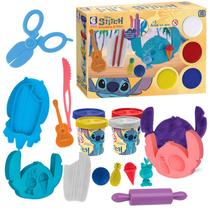 Kit Massinha De Modelar Infantil Brincadeiras Do Stitch Com Moldes Kit Massinha De Modelar Infantil Brincadeiras Do Stitch Com Moldes