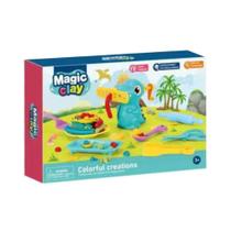 Kit Massinha De Modelar Infantil Com Molde E Acessórios