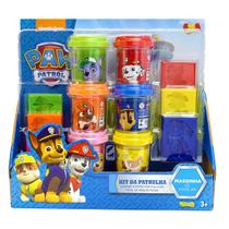 Kit Massinha De Modelar Ki Massa Patrulha Canina Sunny Com 6 Potes Infantil