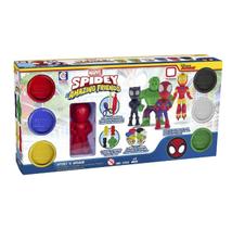 Kit Massinha De Modelar Marvel Spidey Amigos - Cotiplás 2700
