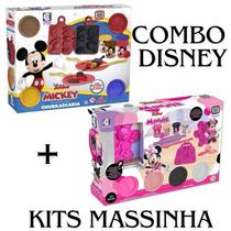 kit massinha de modelar minnie mickey churrascaria Disney