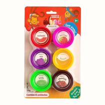 Kit Massinha De Modelar Nhac C/6 Cores com Aroma - Leoeleo