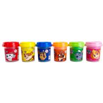 Kit Massinha de Modelar - Patrulha Canina - 6 Potes - Sunny Brinquedos