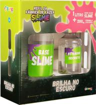 Kit Massinha De Modelar Refil Slime 1kg Fórmula Ativadora Brilha No Escuro