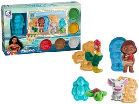 Kit Massinha Disney Moana e Amigos de Massinha Cotiplas com 4 Moldes Kit Massinha Disney Moana e Amigos de Massinha Cotiplas com 4 Moldes