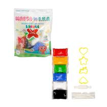 Kit Massinha EVA com Moldes e Ferramentas - Escolha o Modelo Kit Massinha EVA com Moldes e Ferramentas - Escolha o Modelo