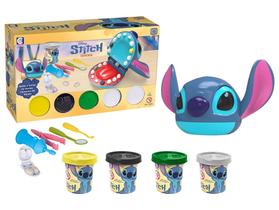 Kit Massinha Lilo & Stitch Dentista Cotiplás - com Forminha Pinça Broca e Espelho Kit Massinha Lilo & Stitch Dentista Cotiplás - com Forminha Pinça Broca e Espelho