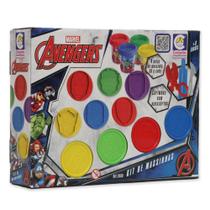 Kit Massinha Modelar Carimbo Marvel Avengers 2698 Cotiplás
