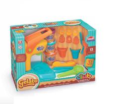 Kit Massinha Modelar com Máquina Club Massa Gelato - Usual - USUAL PLASTIC