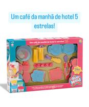 kIT MASSINHA MODELAR MOLDES CONJUNTO CAFÉ DA MANHÃ DE HOTEL 5 ESTRELAS DIVER TOYS DIVERTOYS DIVER