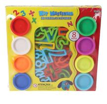Kit Massinha Modelar Números Brinquedo Alfabetização Criança