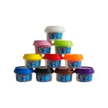 Kit Massinha Patrulha Canina Sunny 10 Mini Potes