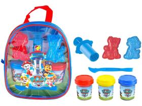 Kit Massinha Patrulha Canina Sunny Brinquedos - Com Mochila