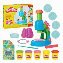 Kit Massinha Play Doh de Modelar Microscópio Hasbro