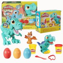 Kit Massinha Play Doh Dino Crew e Mini Dino T-Rex