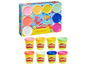 Kit Massinha Play-Doh Hasbro com 8 Potes