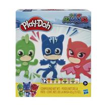 Kit Massinha Play Doh Pj Masks Heróis Hasbro F1805 Kit Massinha Play Doh Pj Masks Heróis Hasbro F1805