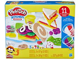 Kit Massinha Play-Doh Sanduíches Coloridos Kitchen