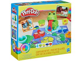 Kit Massinha Play-Doh Um Dia na Lagoa Hasbro - com Acessórios Kit Massinha Play-Doh Um Dia na Lagoa Hasbro - com Acessórios