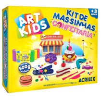 kit massinhas confeitaria art kids acrilex 500g - 7891153098296 kit massinhas confeitaria art kids acrilex 500g - 7891153098296